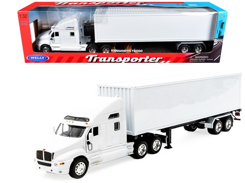Kenworth t2000 truck white - t2000, w