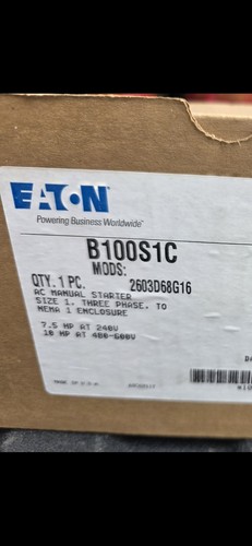 Eaton b100s1c mod - eaton,