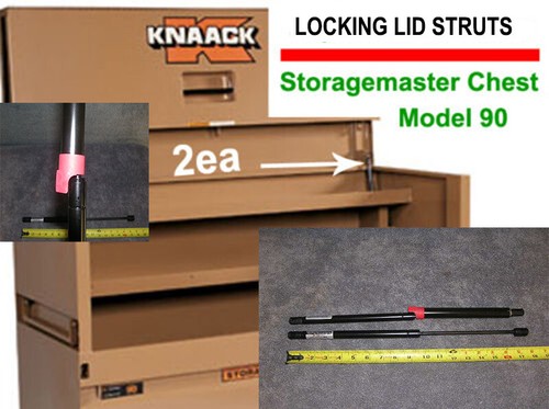 Custom locking strut shock - custom,