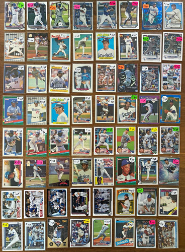 Los angeles dodgers team - dodgers, card
