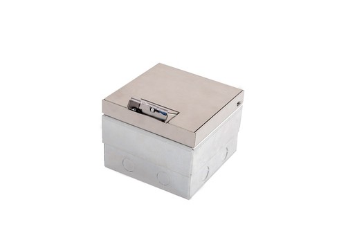 Stainless steel floor box